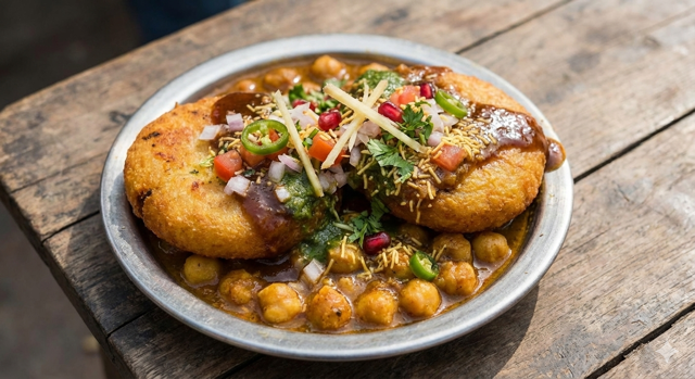 Aloo Tikki Chana